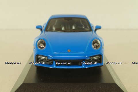 Porsche 911 (992) Turbo S 2020, blue, 410069474, Minichamps 1:43