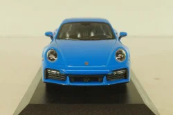 Porsche 911 (992) Turbo S 2020, blue, 410069474, Minichamps 1:43