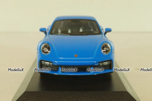 Porsche 911 (992) Turbo S 2020, blue, 410069474, Minichamps 1:43