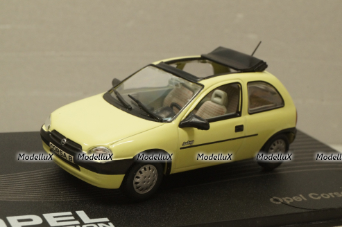 Opel Corsa (B) swing 1993, yellow, OPC021, Altaya  Opel Collection #21 1:43