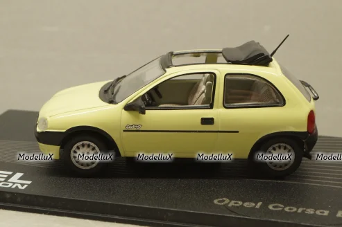 Opel Corsa (B) swing 1993, yellow, OPC021, Altaya  Opel Collection #21 1:43