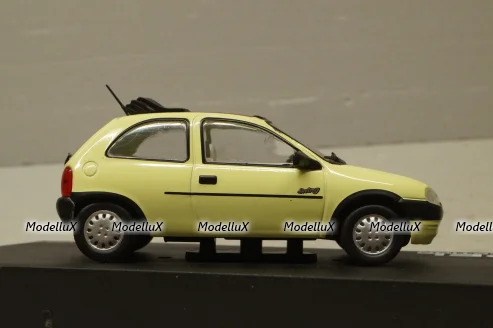 Opel Corsa (B) swing 1993, yellow, OPC021, Altaya  Opel Collection #21 1:43
