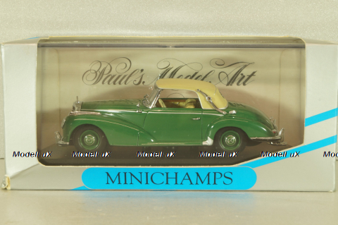 Mercedes-Benz 300 SC Roadster (W188) 1951, green, 32340, Minichamps 1:43