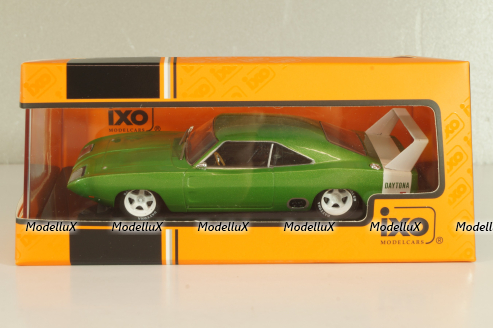 Dodge Charger Daytona 1969, green, 1975, CLC585, IXO, 1:43