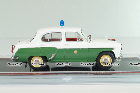 Москвич-403 VOPO, белый/зеленый, TruckTyr 1:43