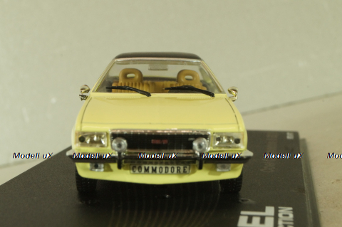 Opel Commodore (B) GS/E 1972, yellow, OPC014, Altaya  Opel Collection #14 1:43