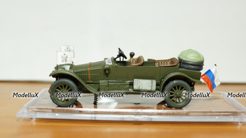 Руссо-балт Автопробег Санкт-Петербург-Владивосток 1913г, КАДР 1:43