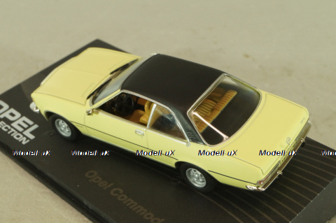 Opel Commodore (B) GS/E 1972, yellow, OPC014, Altaya  Opel Collection #14 1:43