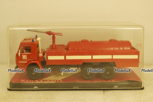 Камаз-53213, пожарный, 06.1999 Арек 1:43