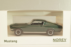 Ford Mustang Fastback 1968 "Bullit" green, 270583, Jet-car, Norev 1:43