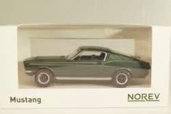 Ford Mustang Fastback 1968 "Bullit" green, 270583, Jet-car, Norev 1:43