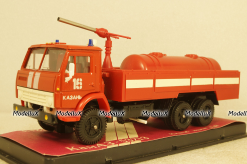 Камаз-53213, пожарный, 06.1999 Арек 1:43