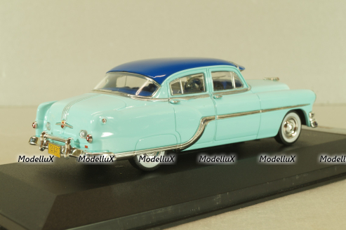 Pontiac Chieftain 1954, light blue, PRD214, Premium X 1:43