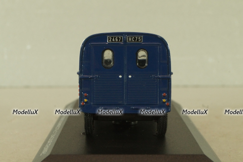 Citroen 2CV Fourgonnette "L'Alsacienne" 1949, blue, Altaya 1:43