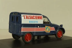Citroen 2CV Fourgonnette "L'Alsacienne" 1949, blue, Altaya 1:43