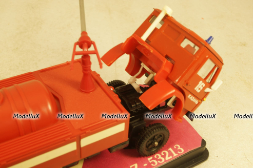 Камаз-53213, пожарный, 06.1999 Арек 1:43