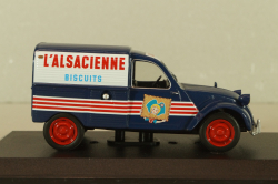 Citroen 2CV Fourgonnette "L'Alsacienne" 1949, blue, Altaya 1:43