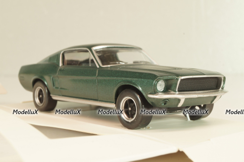 Ford Mustang Fastback 1968 "Bullit" green, 270583, Jet-car, Norev 1:43