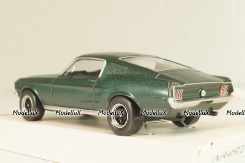 Ford Mustang Fastback 1968 "Bullit" green, 270583, Jet-car, Norev 1:43