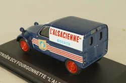 Citroen 2CV Fourgonnette "L'Alsacienne" 1949, blue, Altaya 1:43