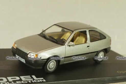 Opel Kadett (E) 1984, silver, OPC018, Altaya  Opel Collection #18 1:43