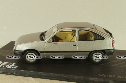 Opel Kadett (E) 1984, silver, OPC018, Altaya  Opel Collection #18 1:43
