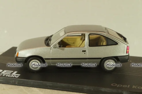 Opel Kadett (E) 1984, silver, OPC018, Altaya  Opel Collection #18 1:43