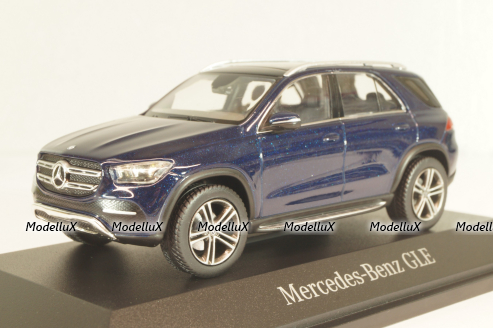 Mercedes-Benz GLE (V167) 2018, blue, B66960551, Norev 1:43