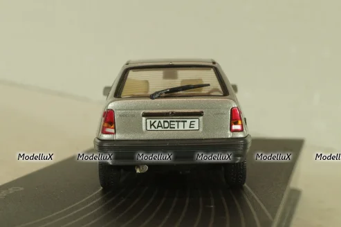 Opel Kadett (E) 1984, silver, OPC018, Altaya  Opel Collection #18 1:43