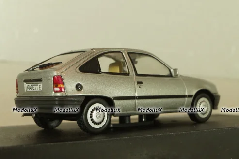 Opel Kadett (E) 1984, silver, OPC018, Altaya  Opel Collection #18 1:43