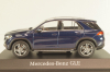 Mercedes-Benz GLE (V167) 2018, blue, B66960551, Norev 1:43