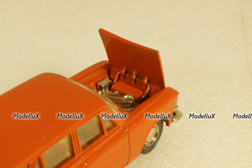 Москвич-427, А4, кирпичный, Тантал/Радон 1:43