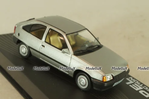 Opel Kadett (E) 1984, silver, OPC018, Altaya  Opel Collection #18 1:43