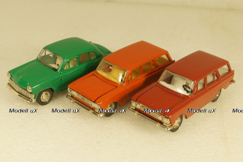 Москвич-427, А4, кирпичный, Тантал/Радон 1:43