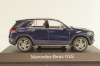 Mercedes-Benz GLE (V167) 2018, blue, B66960551, Norev 1:43