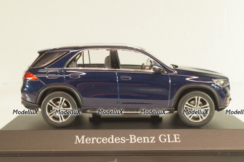 Mercedes-Benz GLE (V167) 2018, blue, B66960551, Norev 1:43