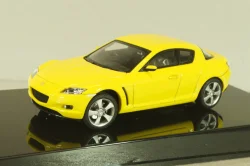 Mazda RX-8 2003, yellow, 55921, AutoArt 1:43