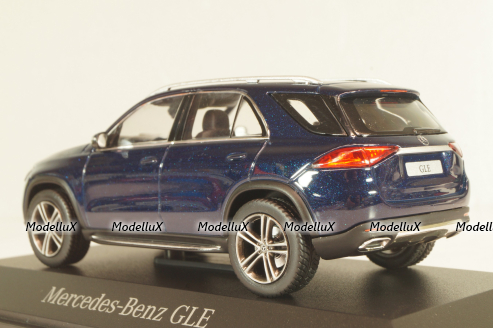 Mercedes-Benz GLE (V167) 2018, blue, B66960551, Norev 1:43