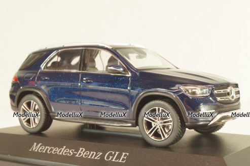 Mercedes-Benz GLE (V167) 2018, blue, B66960551, Norev 1:43