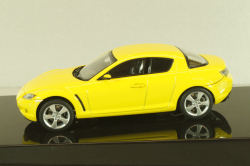 Mazda RX-8 2003, yellow, 55921, AutoArt 1:43