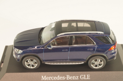 Mercedes-Benz GLE (V167) 2018, blue, B66960551, Norev 1:43