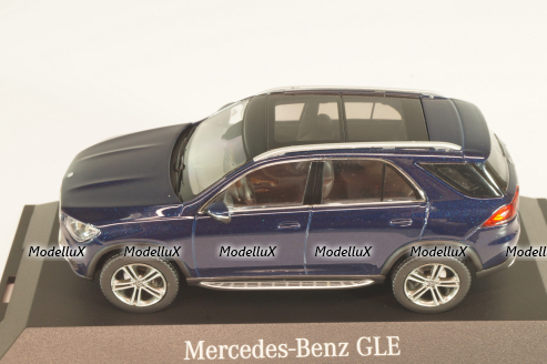 Mercedes-Benz GLE (V167) 2018, blue, B66960551, Norev 1:43