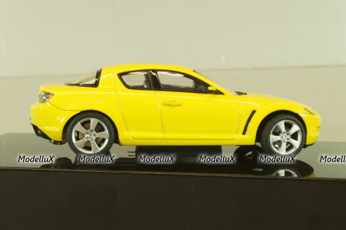 Mazda RX-8 2003, yellow, 55921, AutoArt 1:43