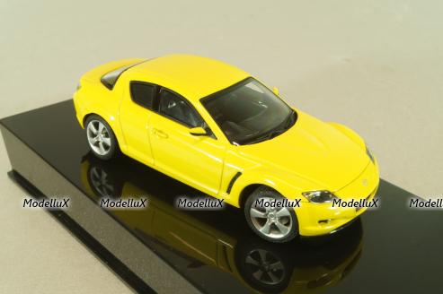 Mazda RX-8 2003, yellow, 55921, AutoArt 1:43