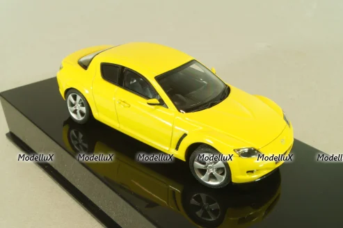 Mazda RX-8 2003, yellow, 55921, AutoArt 1:43