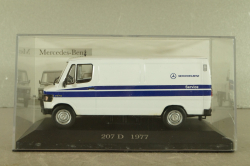 Mercedes-Benz 207D (W601) van 1977, white, MBOMS065, Mercedes-Benz Offizielle Modell-Sammlung #65, Altaya 1:43  Уценка!
