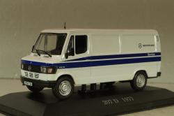 Mercedes-Benz 207D (W601) van 1977, white, MBOMS065, Mercedes-Benz Offizielle Modell-Sammlung #65, Altaya 1:43  Уценка!