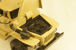 Урал-55571, самосвал, бежево/оранжевый, Элекон 1:43