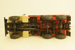 Урал-55571, самосвал, бежево/оранжевый, Элекон 1:43