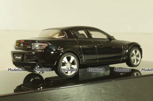 Mazda RX-8 2003, black, 0018BL, AutoArt 1:43